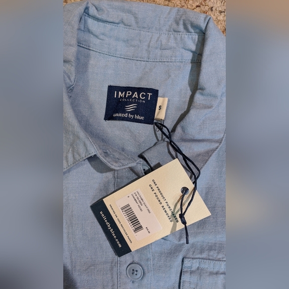 Impact United By Blue Women's Blue Dress Size small NWT - Picture 3 of 3